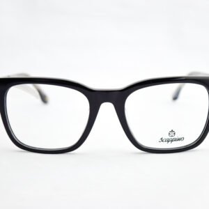 Vista frontal lentes Scappino negros