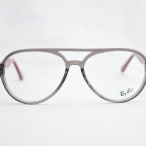 Vista frontal lentes Ray Ban gris vino